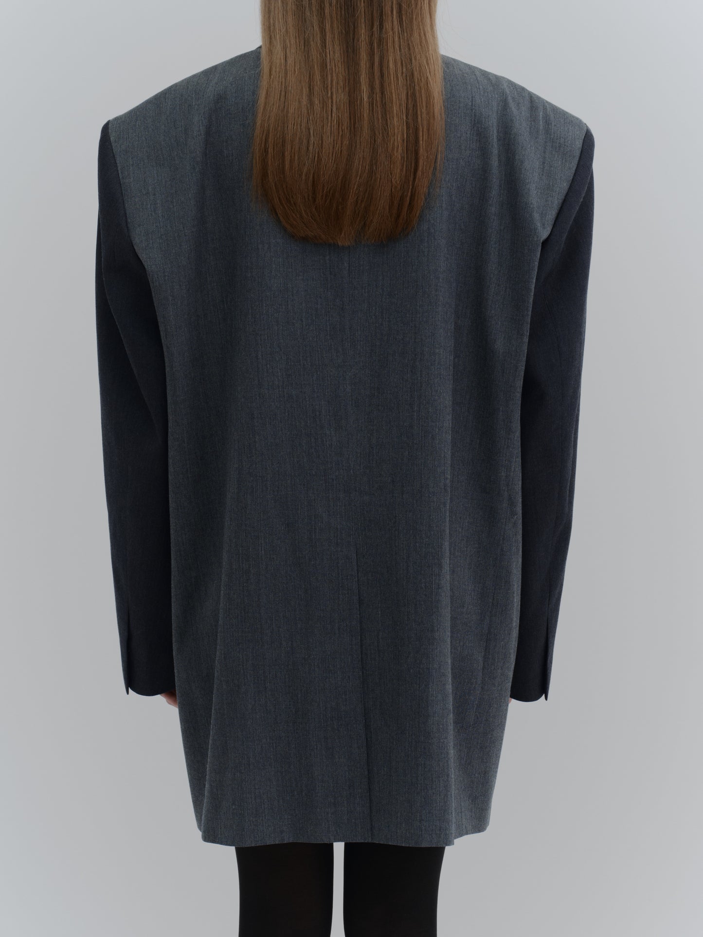 Broken huge tailored jacket
