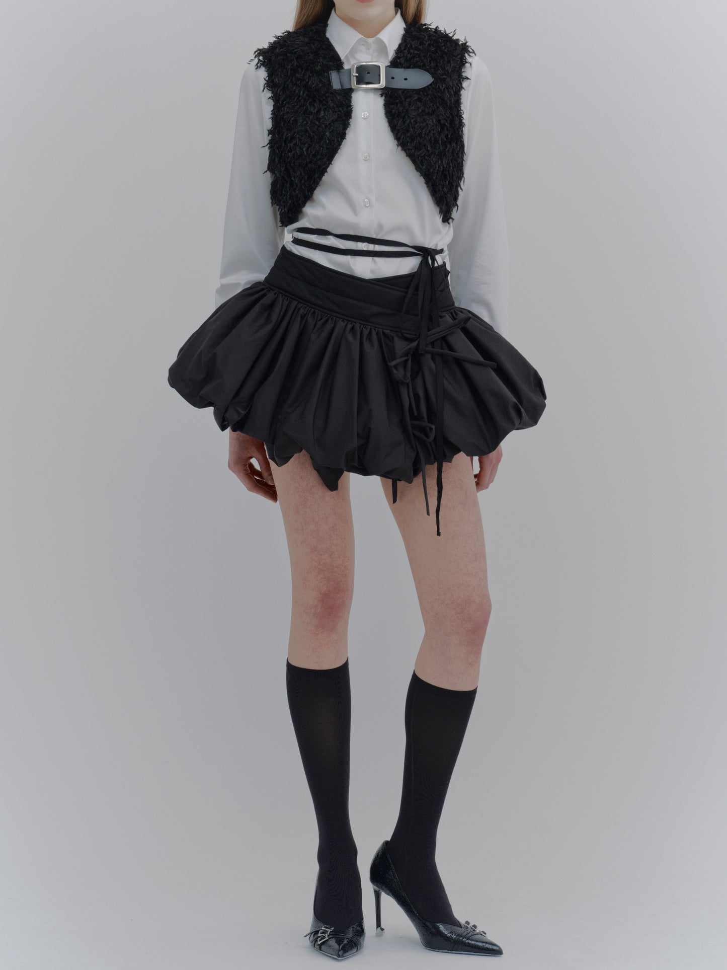 Pillows balloon mini skirt