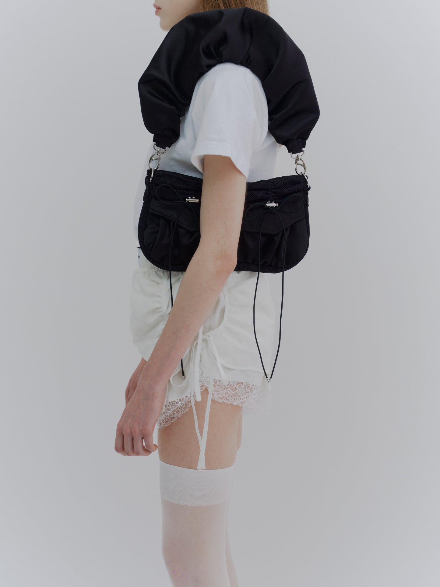 "cloud and moon" padded bag