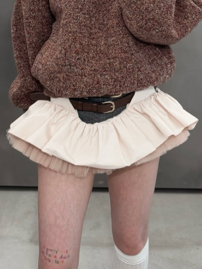 Tutu skirt belt