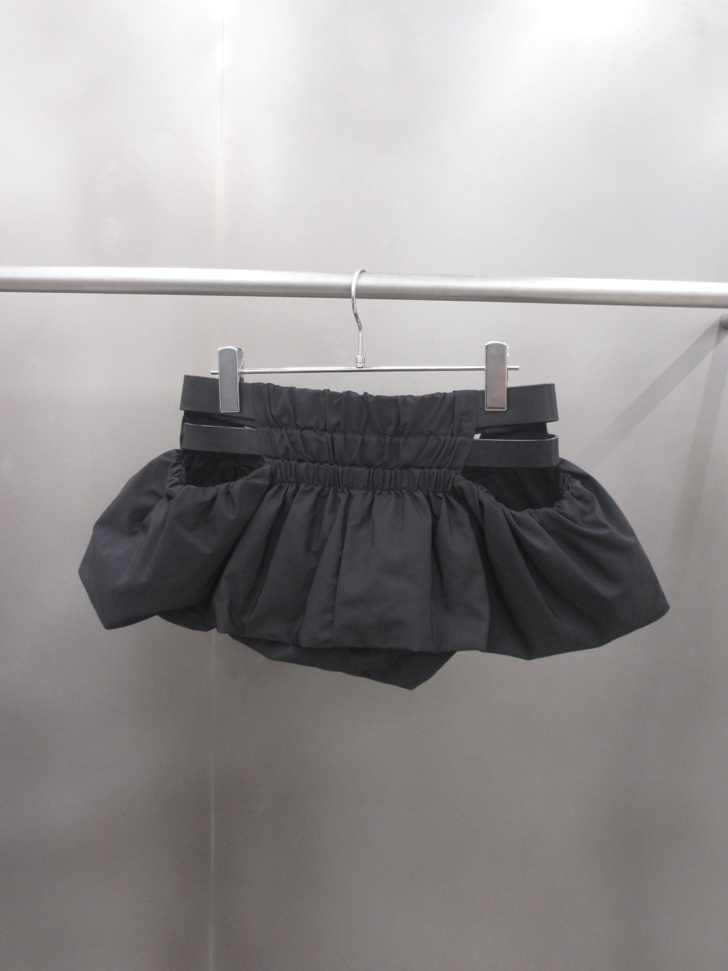 Balloon mini skirt belt