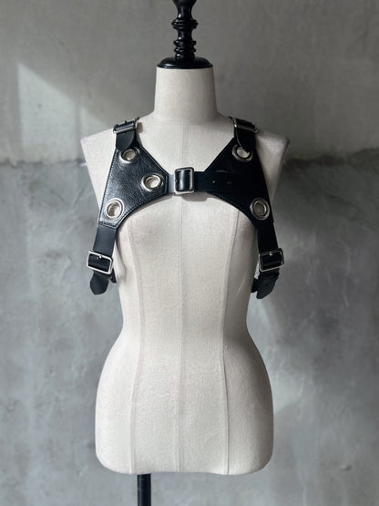 eyelet leather harness