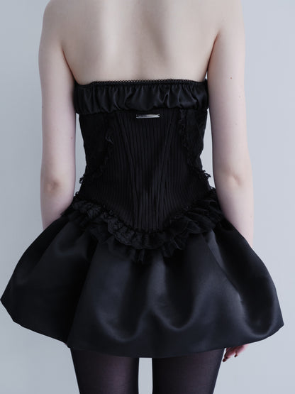 Midnight combination bustier